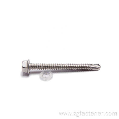 flange head drilling screws full thread drilling screw